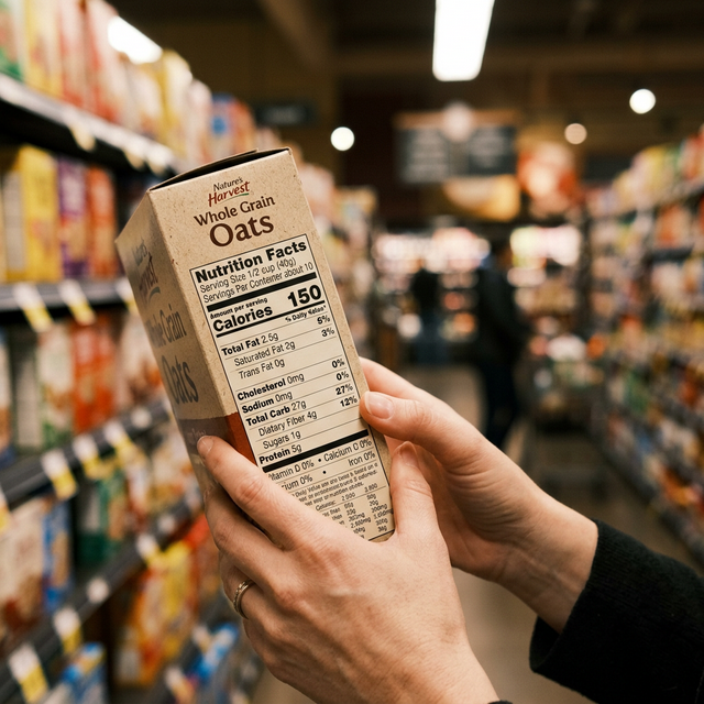 How to read nutrition labels